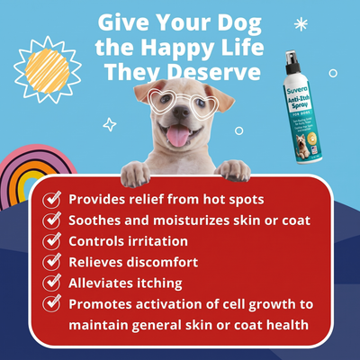 Suvera - Anti-Itch spray for dogs