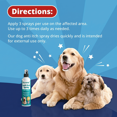 Suvera - Anti-Itch spray for dogs