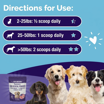 Suvera - Dog dental powder