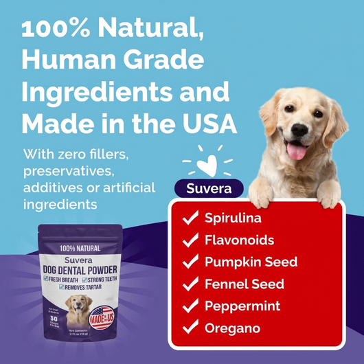 Suvera - Dog dental powder