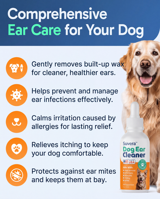 Suvera - Ear cleaner for dogs