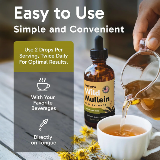 Mullein Drops For Smokers